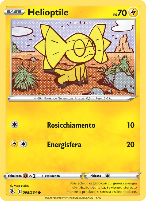 Helioptile #098