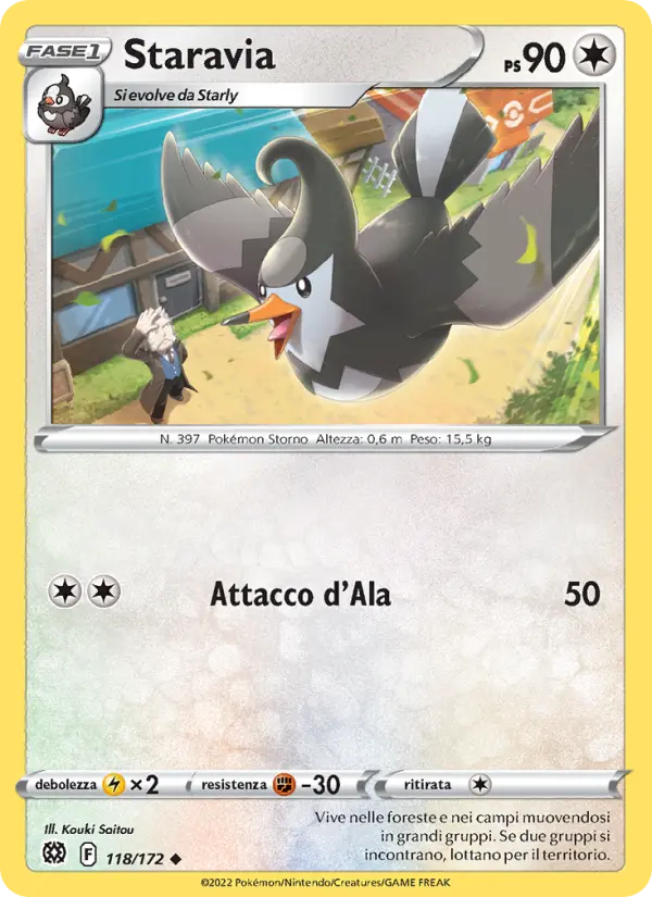 Staravia #118 — Astri Lucenti (Reverse Holo)