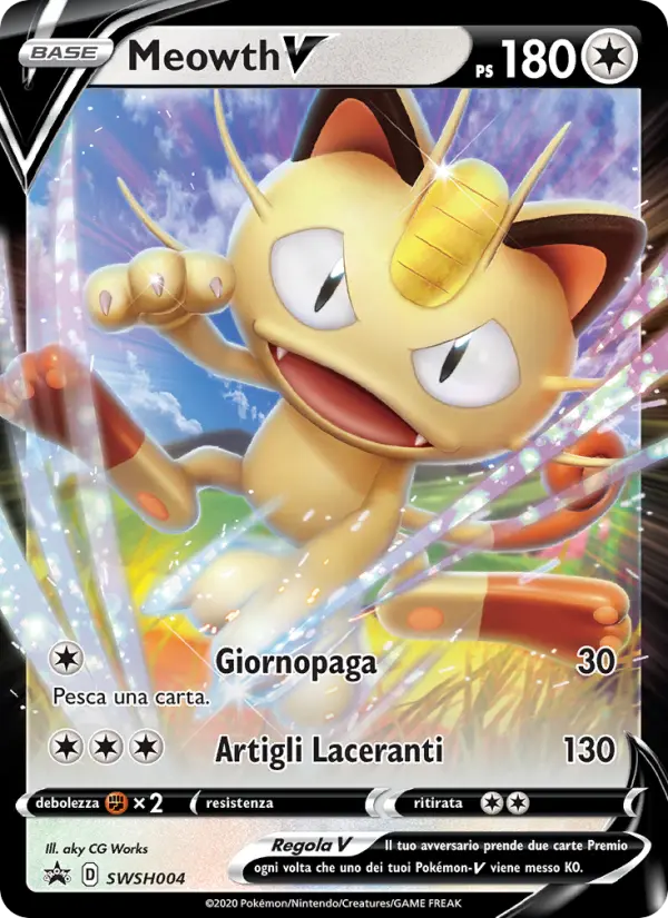Meowth V #004