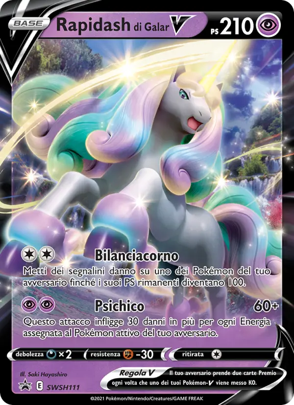 Rapidash di Galar V #111