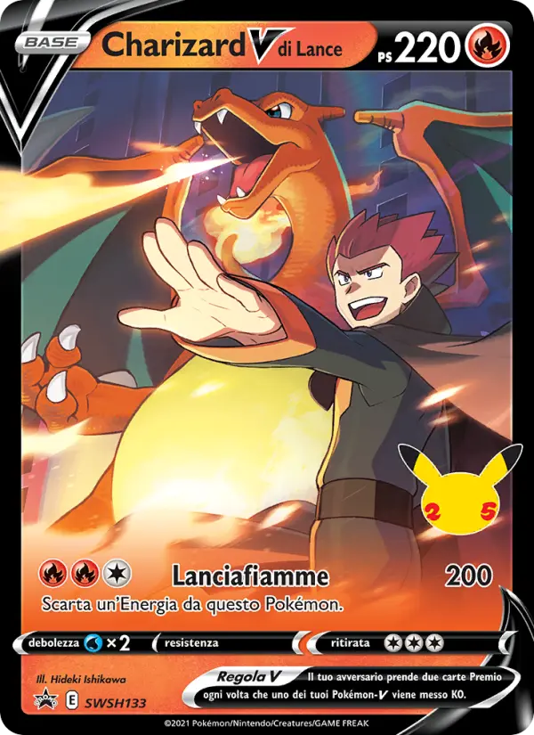 Charizard V di Lance #133