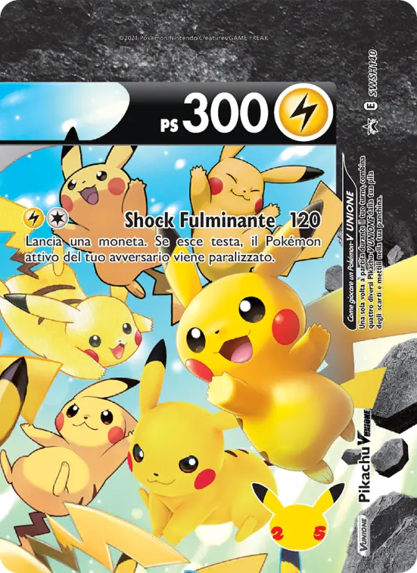 Pikachu V UNIONE #140