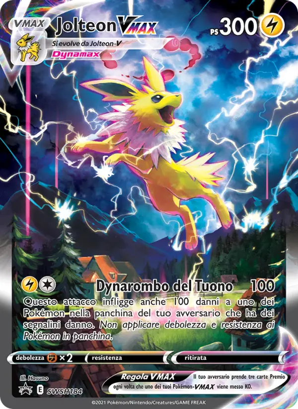 Jolteon VMAX #184