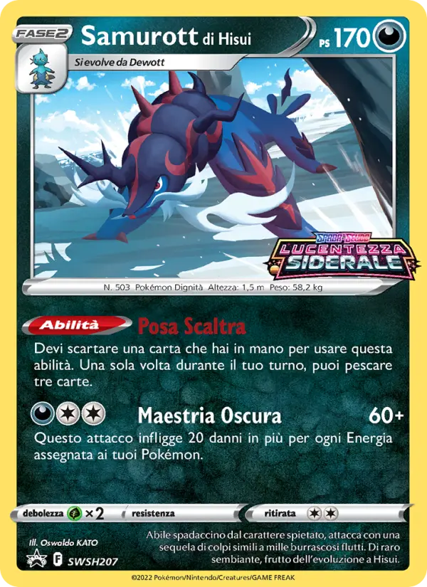 Samurott di Hisui #207