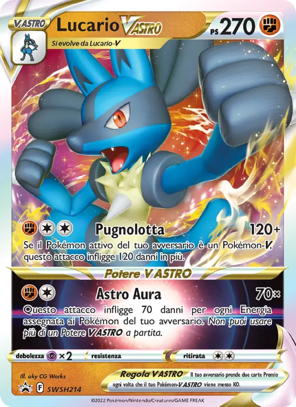Lucario V ASTRO #214