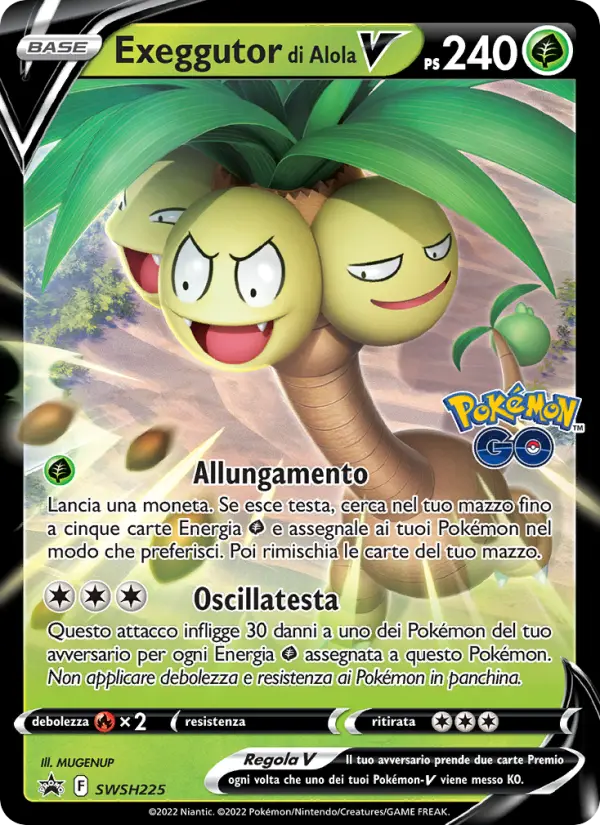 Exeggutor di Alola V #225
