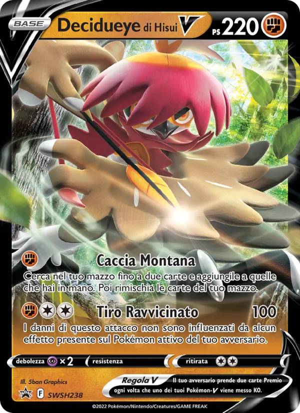 Hisuian Decidueye V #238