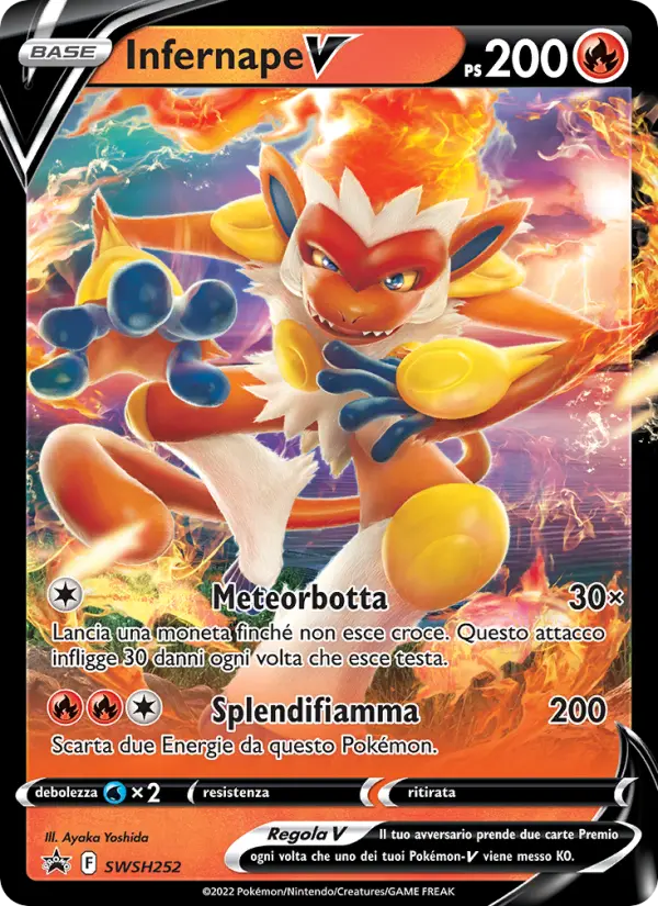 Infernape V #252