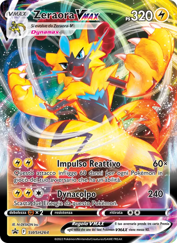 Zeraora VMAX #264