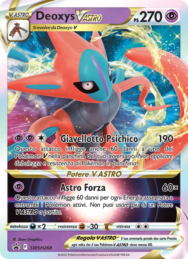 Deoxys V ASTRO #268 — SPSC Promo