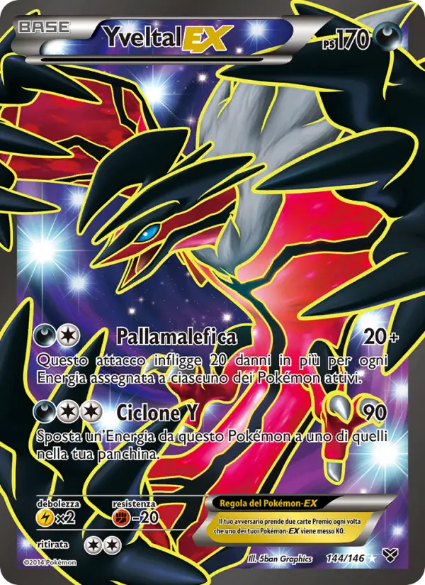 Yveltal EX #144