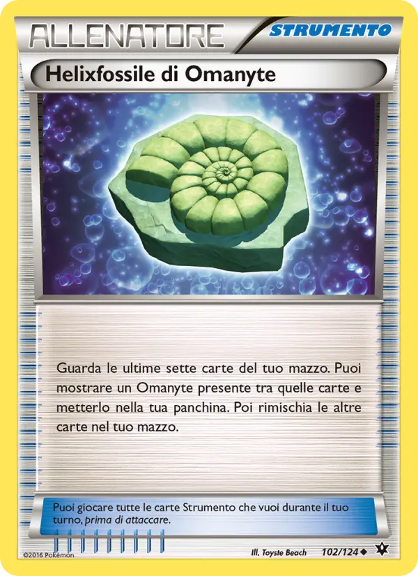 Helixfossile di Omanyte #102 — Destini Incrociati