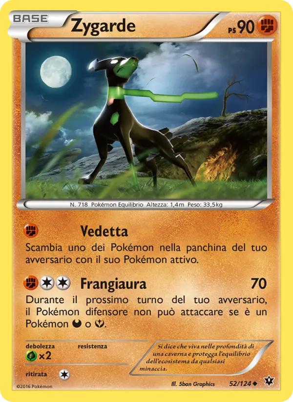 Zygarde #52 — Destini Incrociati (Reverse Holo)