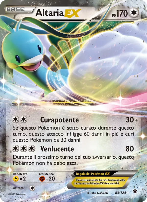 Altaria EX #83 — Destini Incrociati