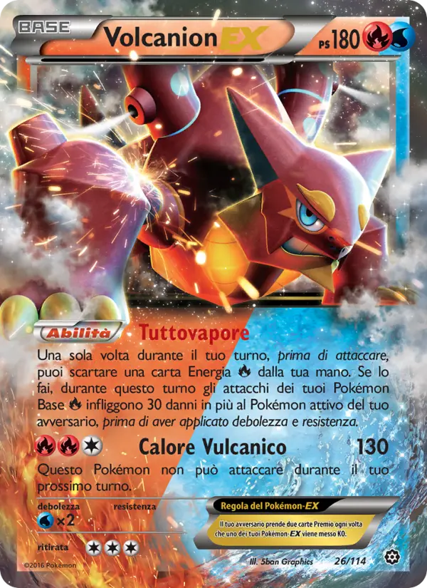 Volcanion EX #26