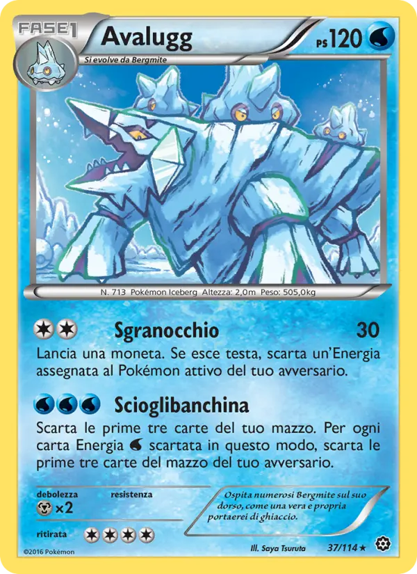 Avalugg #37 — Vapori Accesi (Reverse Holo)