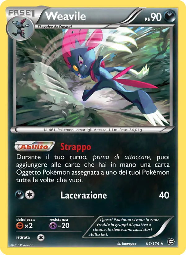 Weavile #61
