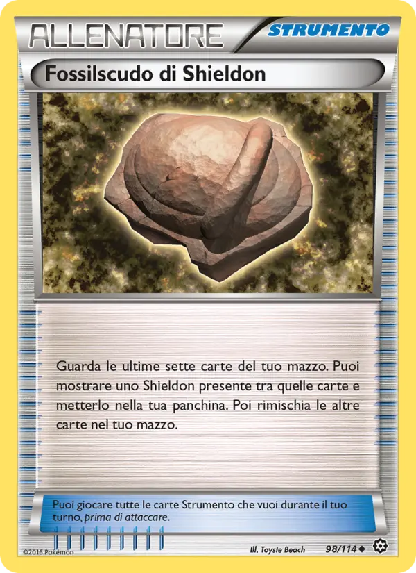 Fossilscudo di Shieldon #98 — Vapori Accesi