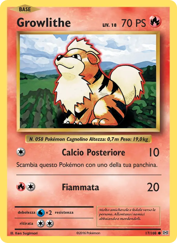 Growlithe #17