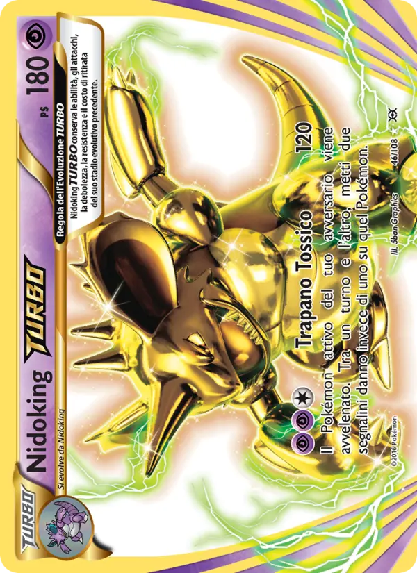Nidoking TURBO #46 — Evoluzioni
