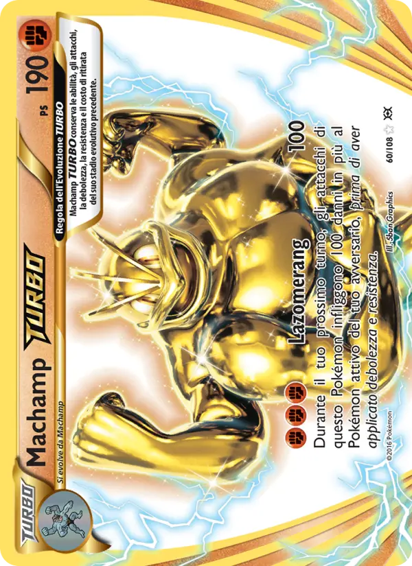 Machamp TURBO #60 — Evoluzioni