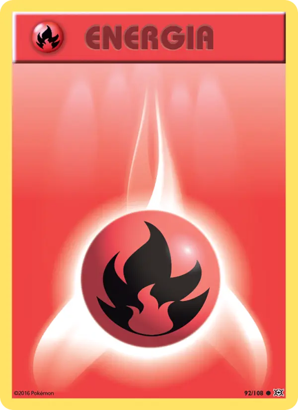 Energia Fuoco #92 — Evoluzioni (Reverse Holo)