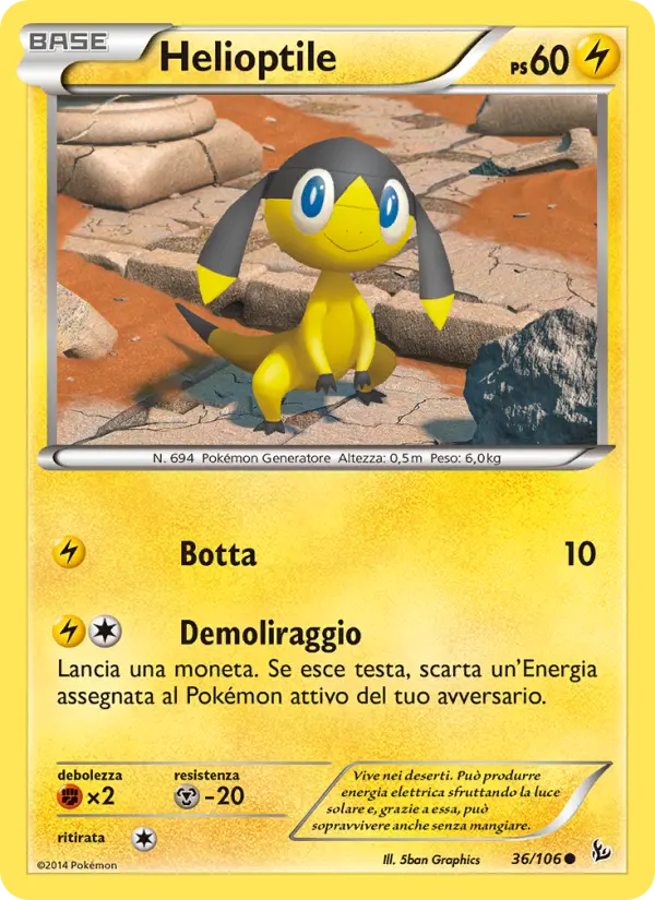 Helioptile #36