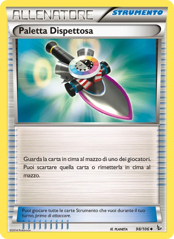 Paletta Dispettosa #98 — Fuoco Infernale (Reverse Holo)