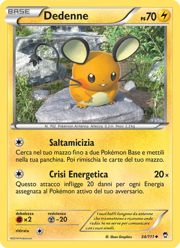 Dedenne #34