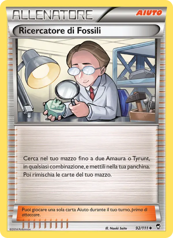 Ricercatore di Fossili #92 — Colpi Furiosi (Reverse Holo)