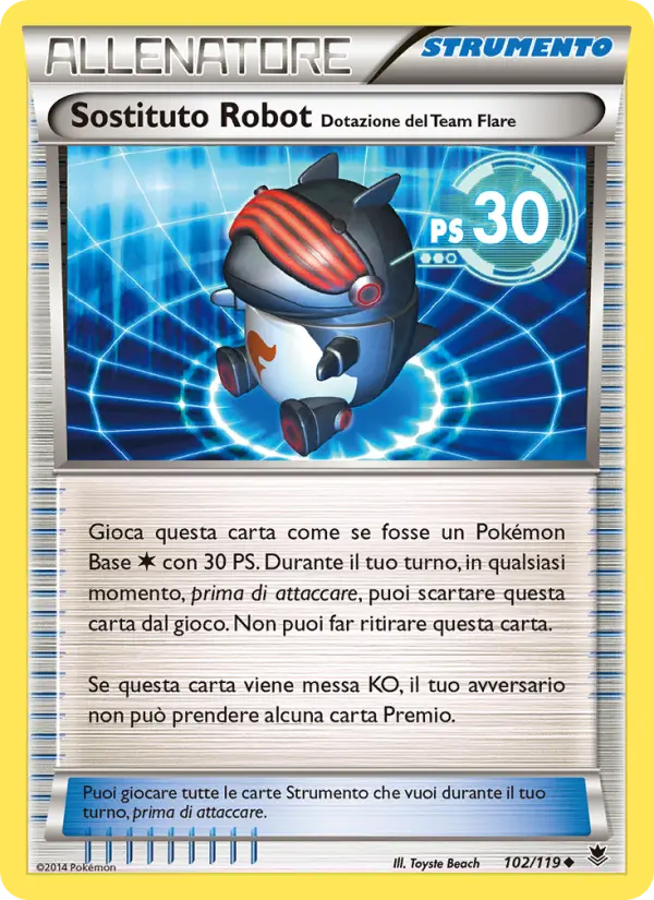 Robo Substitute Team Flare Gear #102
