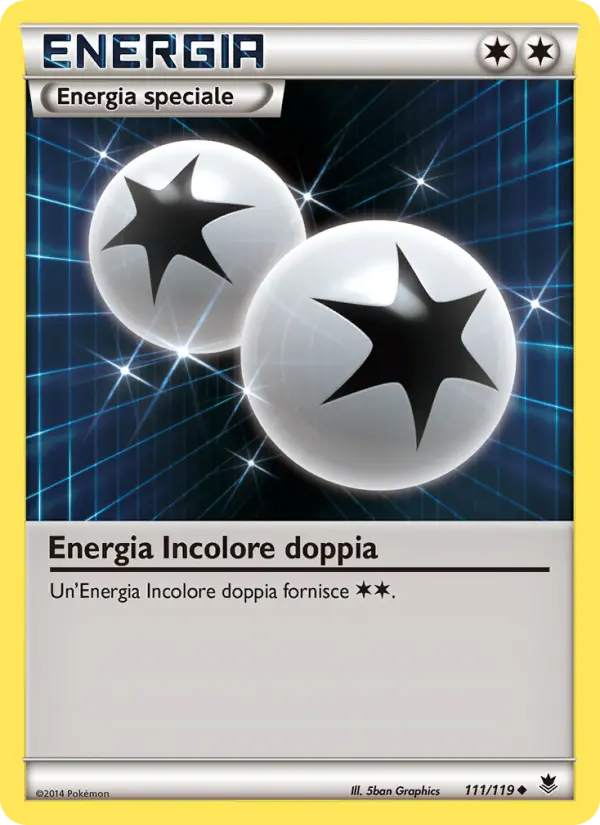 Double Colorless Energy #111