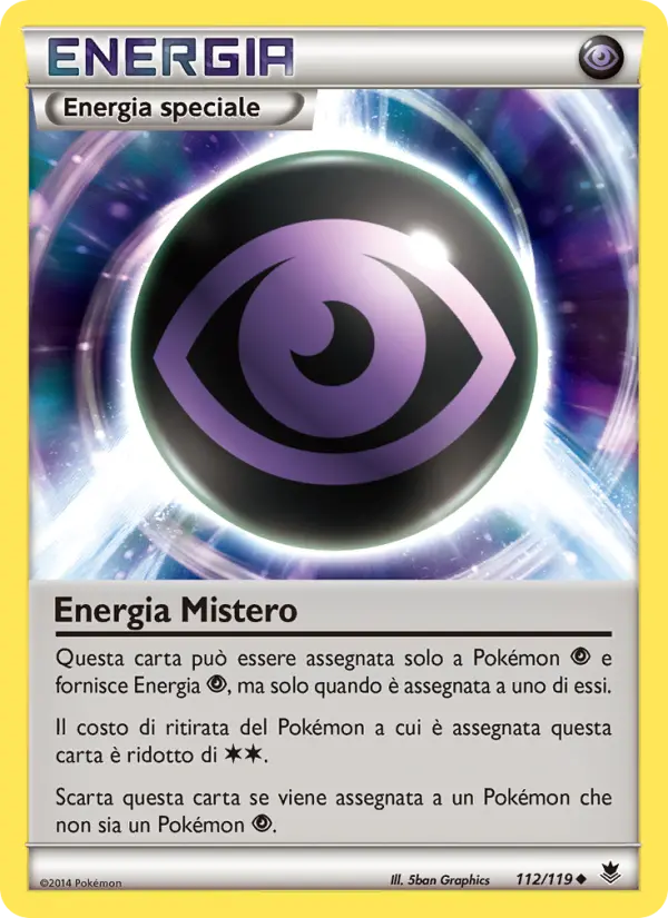Energia Mistero #112 — Forze Spettrali (Reverse Holo)