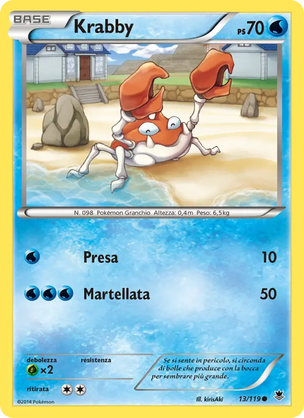 Krabby #13 — Forze Spettrali (Reverse Holo)
