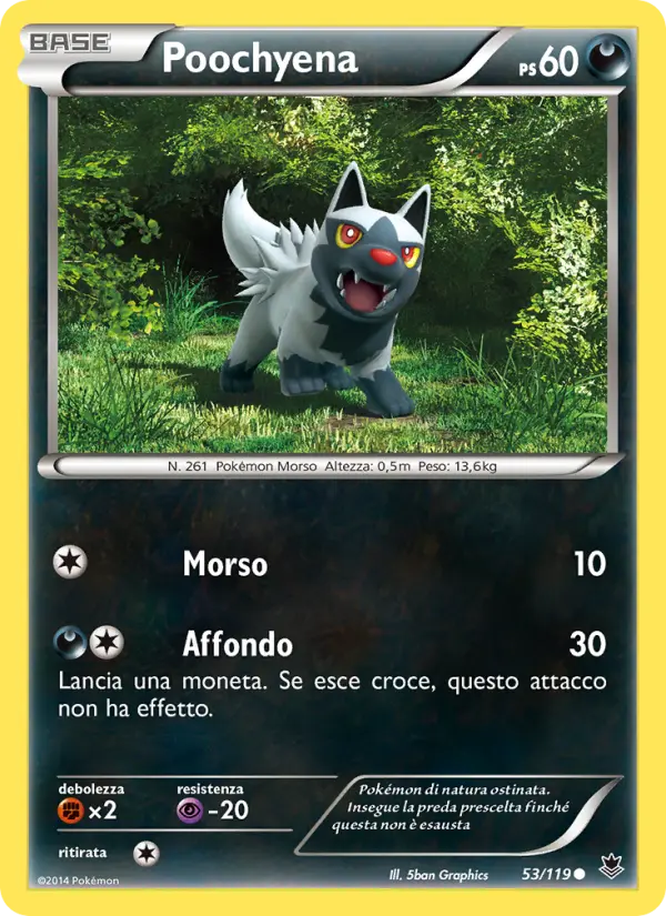 Poochyena #53 — Forze Spettrali