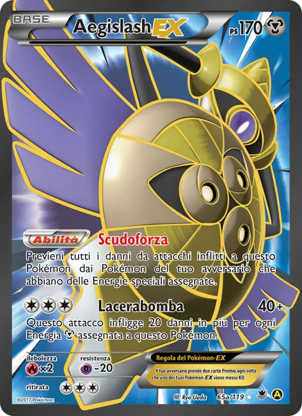 Aegislash ex #65