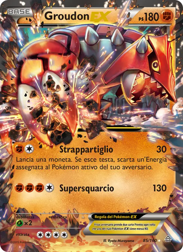 Groudon ex #85