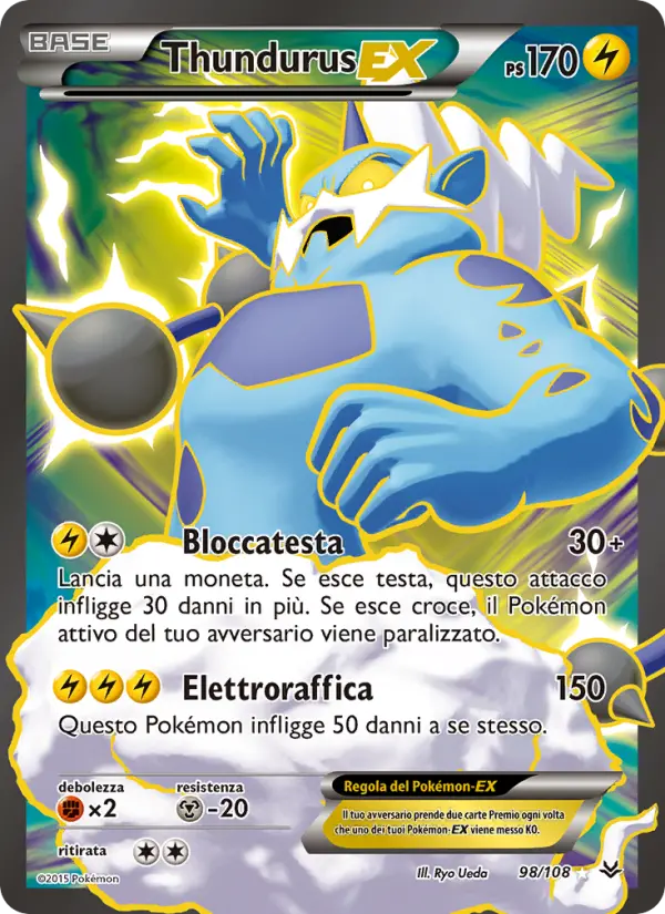 Thundurus-EX #98