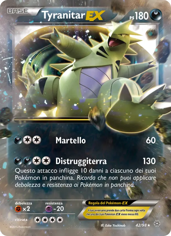 Tyranitar ex #42