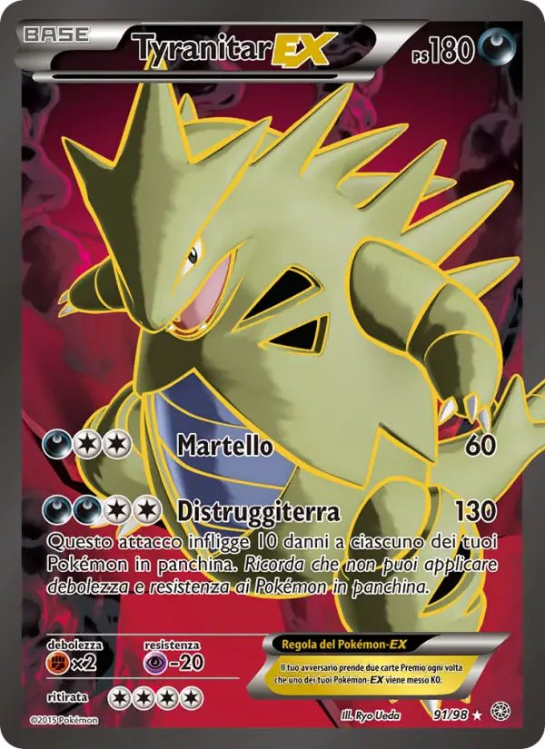 Tyranitar ex #91