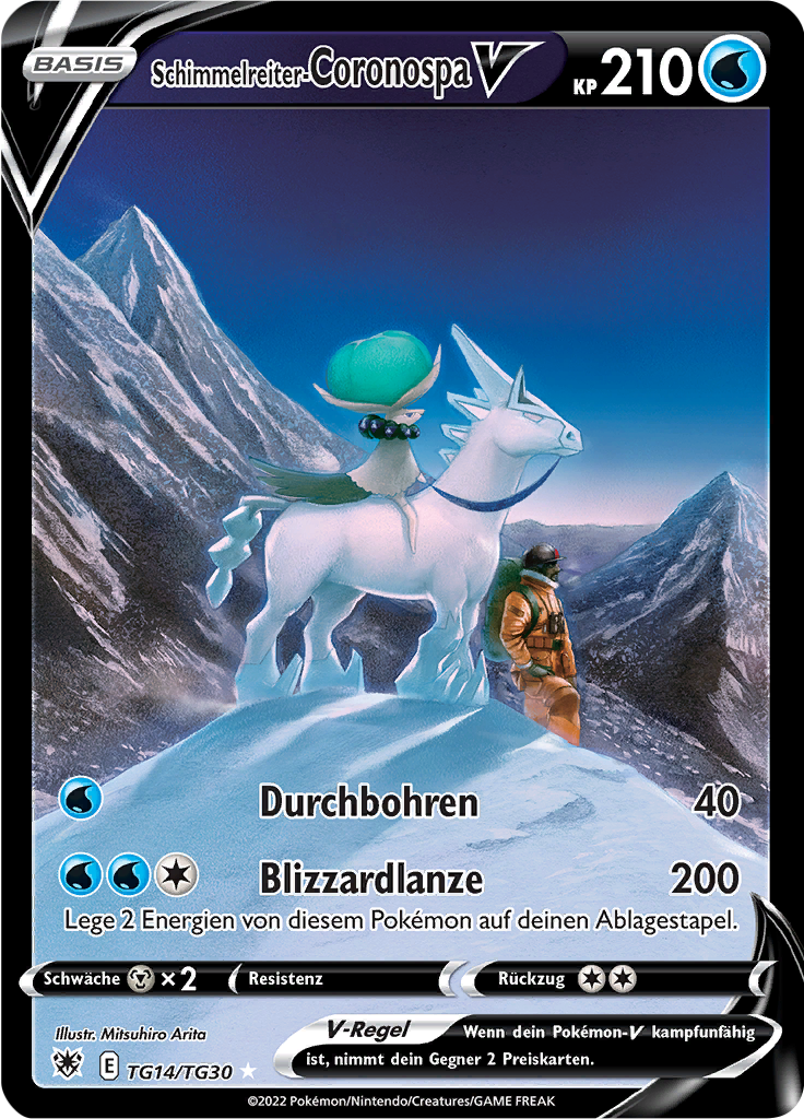 Ice Rider Calyrex V #TG14