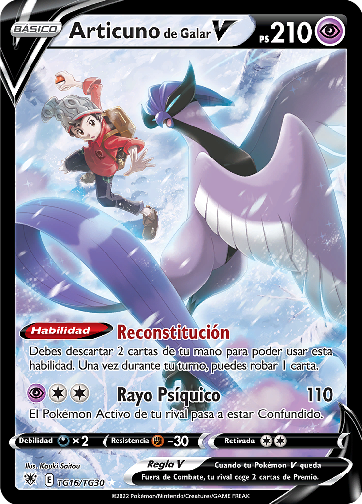 Articuno de Galar V #TG16