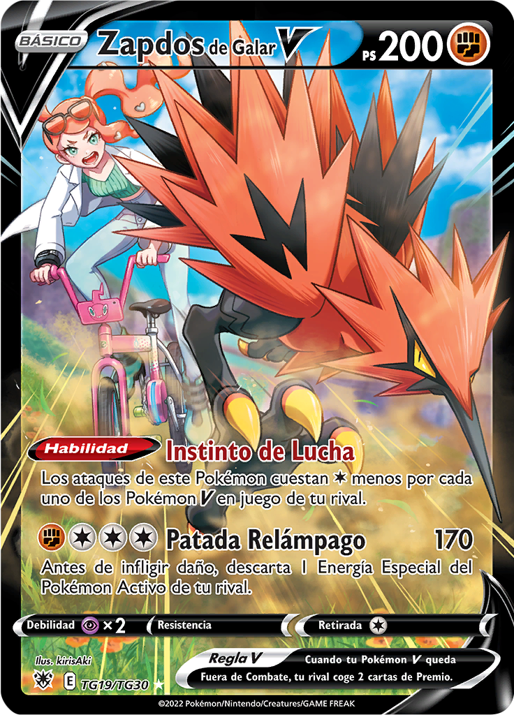 Zapdos de Galar V #TG19