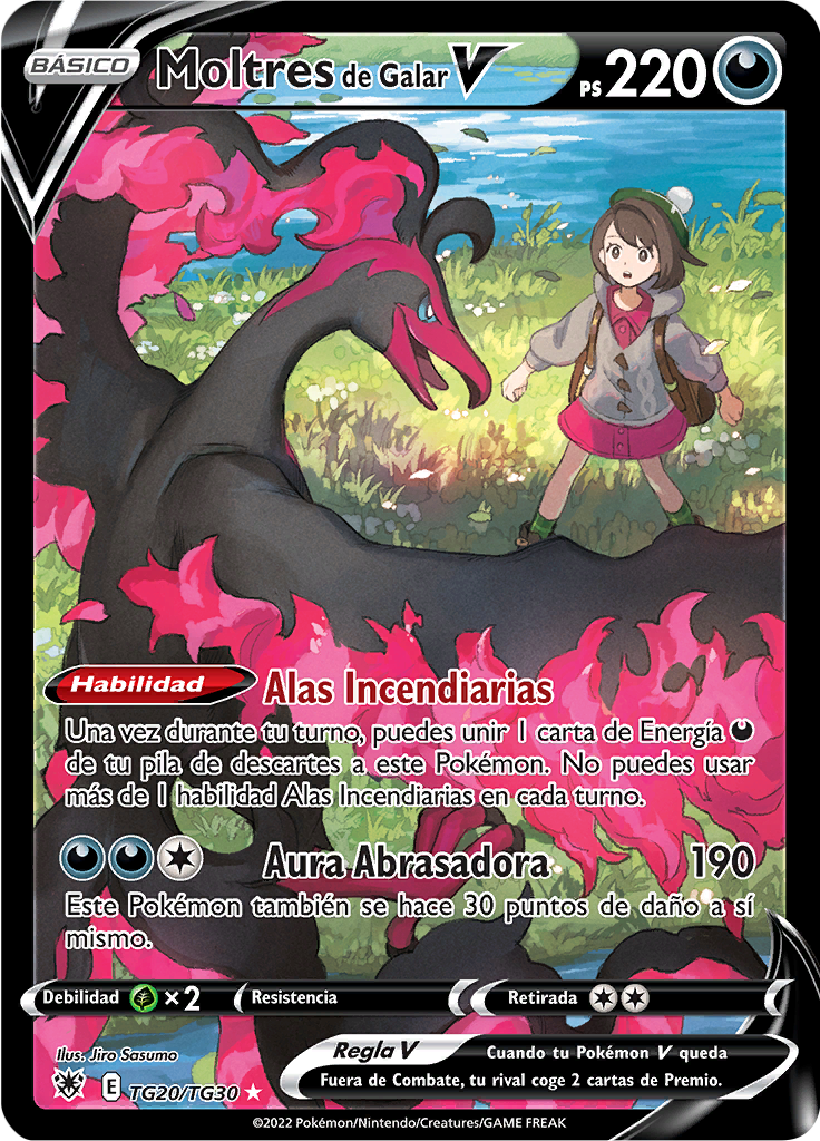 Moltres de Galar V #TG20