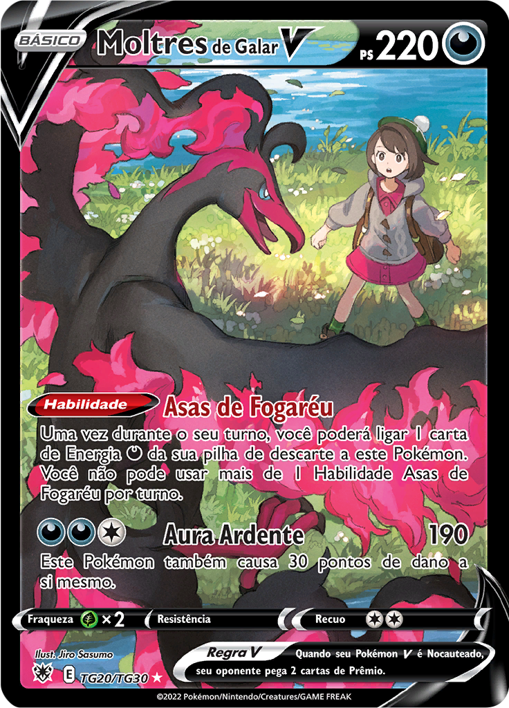 Moltres de Galar V #TG20