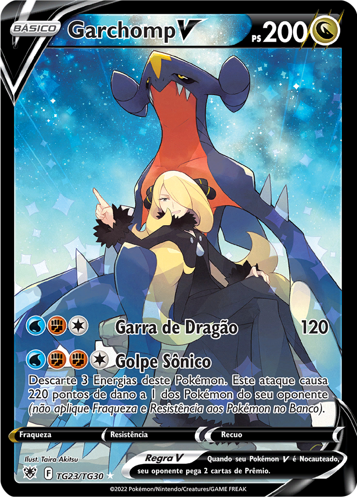 Garchomp V #TG23 — Estrelas Radiantes