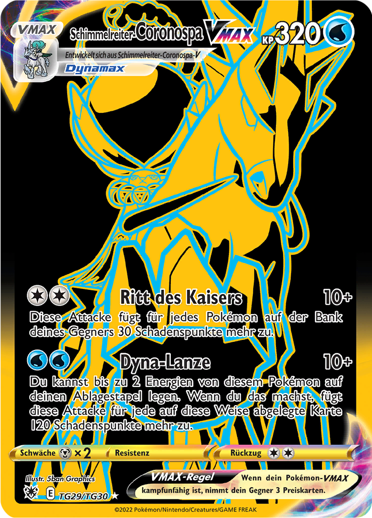 Ice Rider Calyrex VMAX #TG29