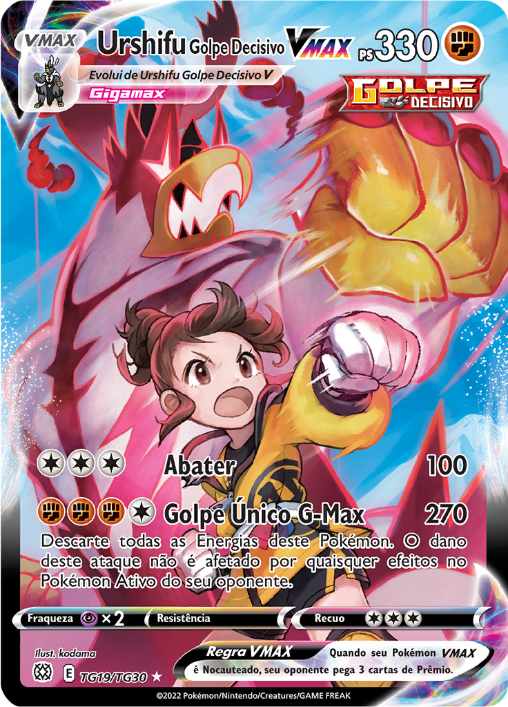 Urshifu Golpe Decisivo VMAX #TG19