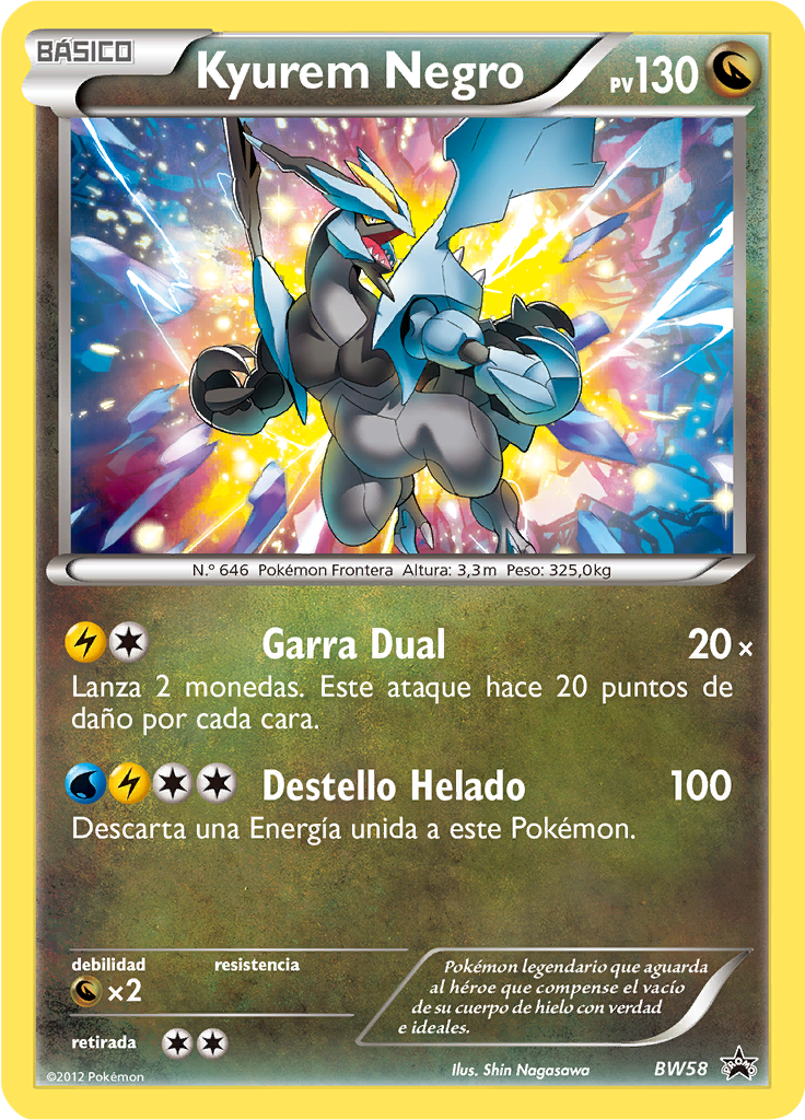 Kyurem Negro #58
