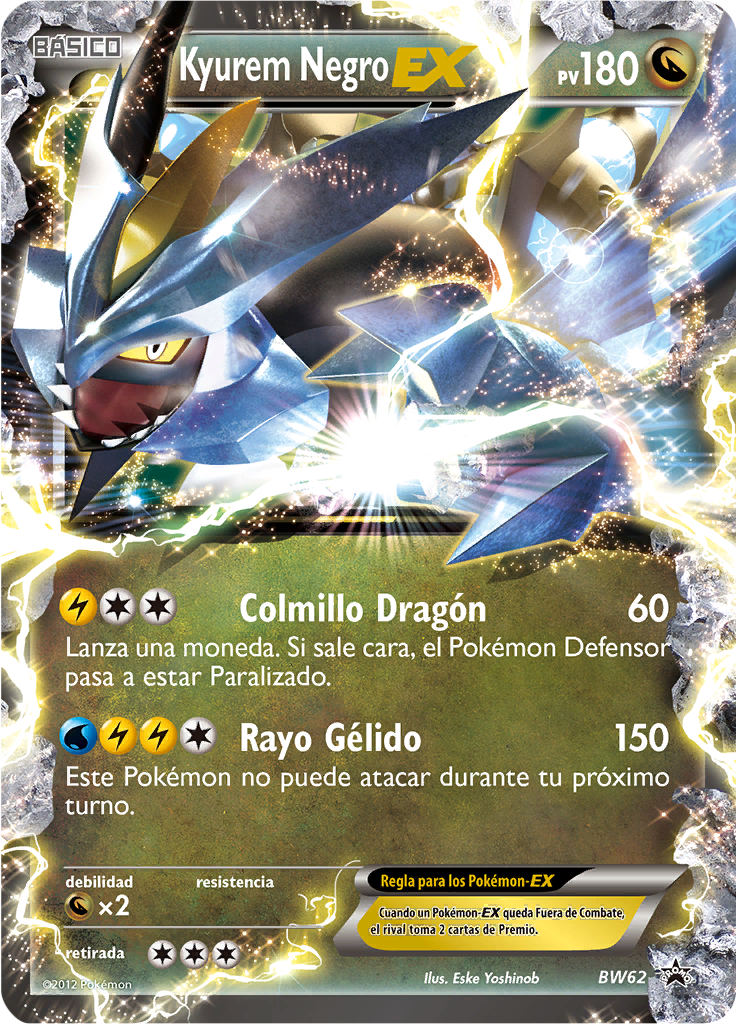 Kyurem Negro-EX #62